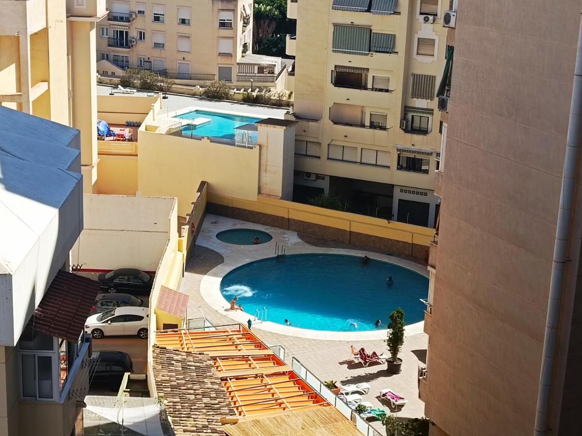 Ver7 - Estudio, Wifi, Fire Stick Amazon, Terraza, Vistas Al Mar, Piscina Torremolinos Exteriér fotografie